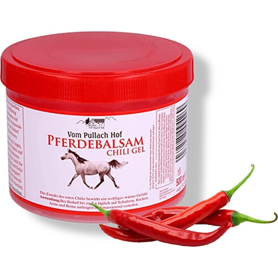 Vom Pullach Hof Pferdebalsam Chili Gel, 500 ml