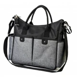 So City bag for mothers, Black, Babyono