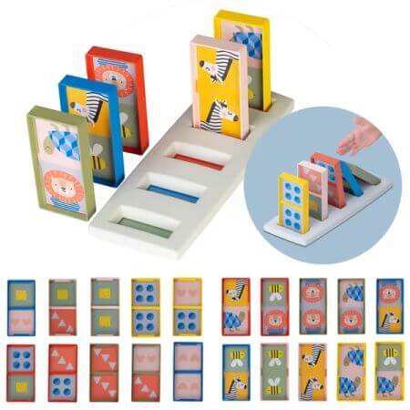 Joc de dezvoltare Primul Meu Domino, +18 luni, Taf Toys