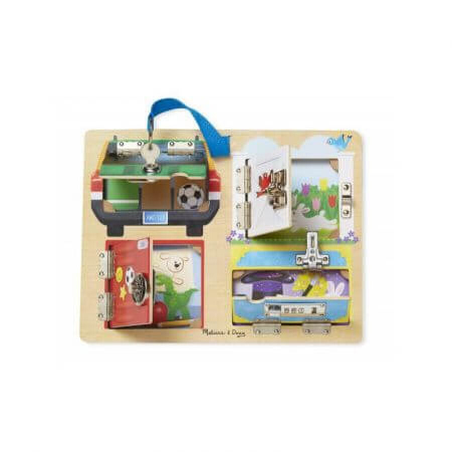 Geschicklichkeitsspiel Locks, 3 - 4 Jahre, Melissa&Doug