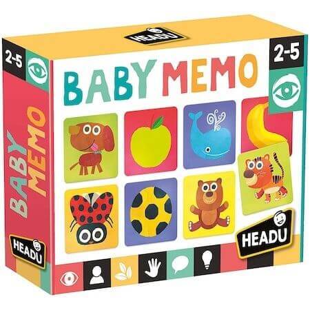 Memory-Spiel Baby Memo, +2 Jahre, Headu
