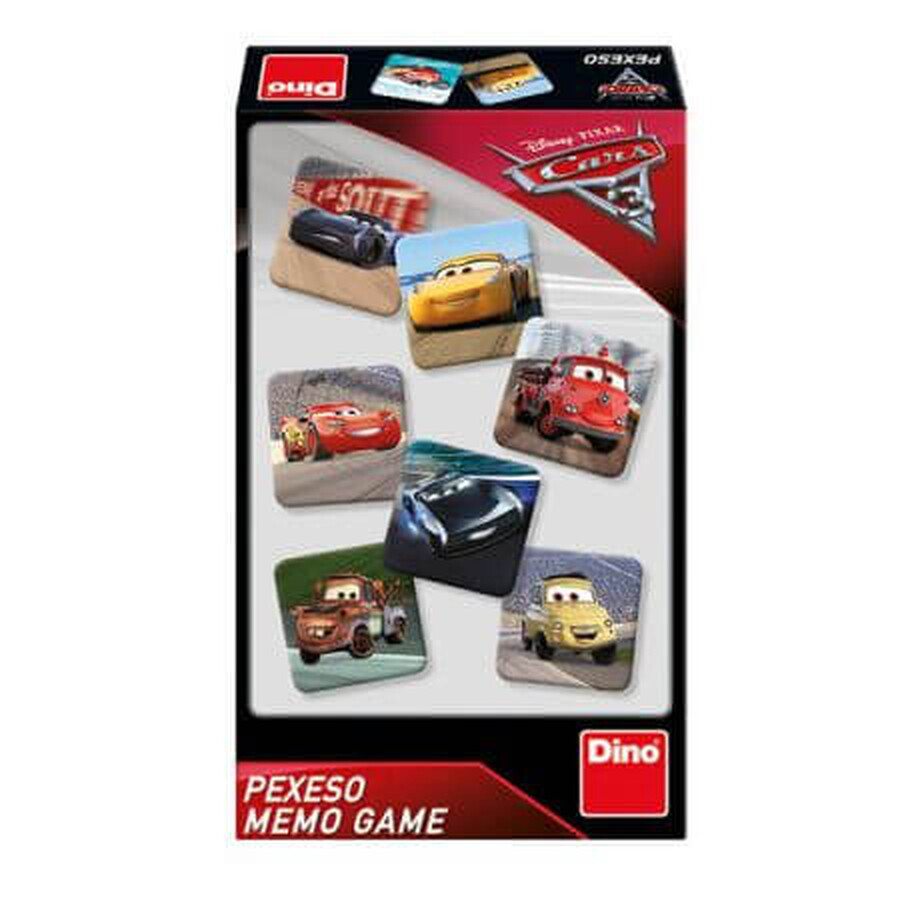 Memory-Spiel, Cars 3, Dino-Spielzeug