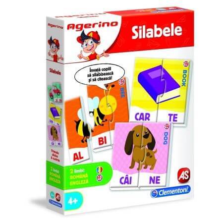 Lernspiel Agerino Silabele, Clementoni