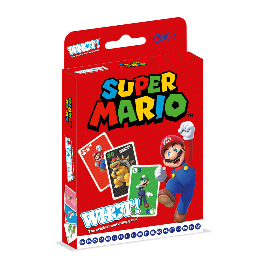 Spiel Whot Super Mario, ab 5 Jahren, Winning Moves