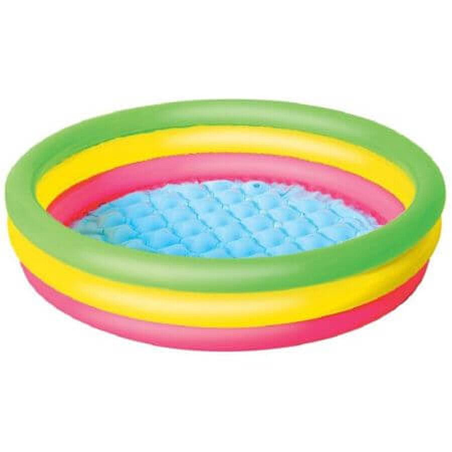 Aufblasbarer Pool mit 3 Ringen, 102/25 CM, B51104, Bestway