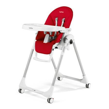 Scaun de masa 2 in 1 Prima Pappa Zero Follow Me, Fragola, Peg Perego