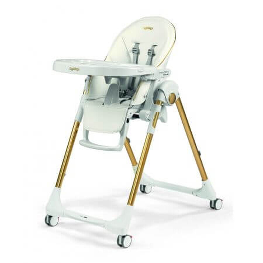 Prima Pappa Zero Follow Me 2 in 1 Hochstuhl, Gold, Peg Perego