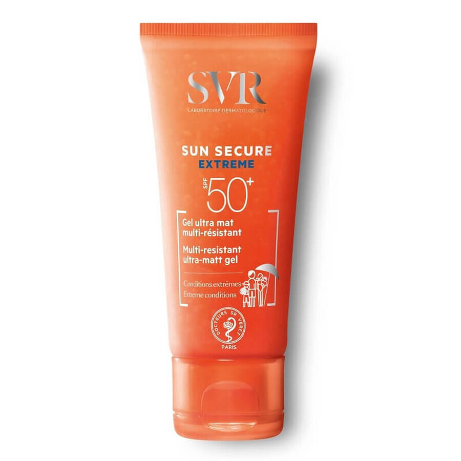 Ultra Matte Gel Extrem SPF 50+ Sun Secure, 50 ml, SVR