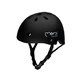 Kinderfahrradhelm, Black Mat, Momi