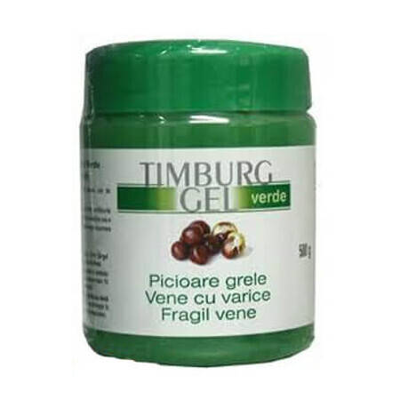 Gel verde de masaj Timburg, 500 g, Transrom