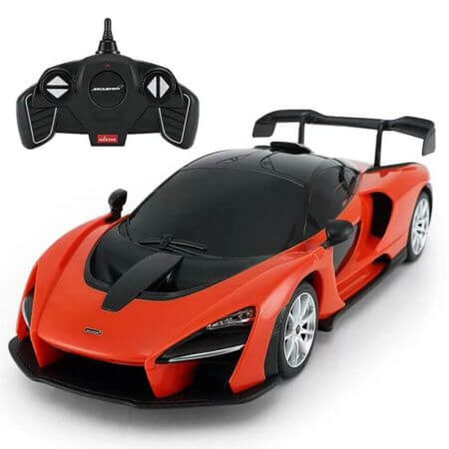 McLaren Senna Ferngesteuertes Auto, Maßstab 1 zu 18, Orange, Rastar