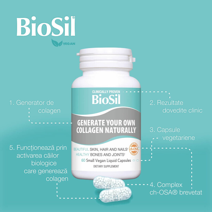 Advanced Collagen Generator, 60 Kapseln, Biosil