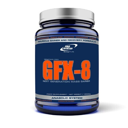 GFX-8 mit Schokoladengeschmack, 1500 g, Pro Nutrition