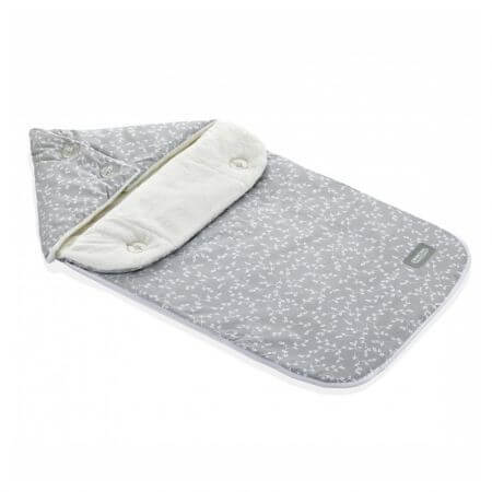 Multi-functional cotton nappy, Grey, BabyJem