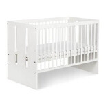 Wooden children's cot, 120x60 cm, Paula White, Klups