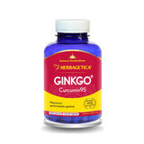 Gingko Curcumin95, 120 Kapseln, Herbagetica