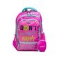 Rosa Rucksack Don&#39;t Worry be Happy, 38 cm, Daco