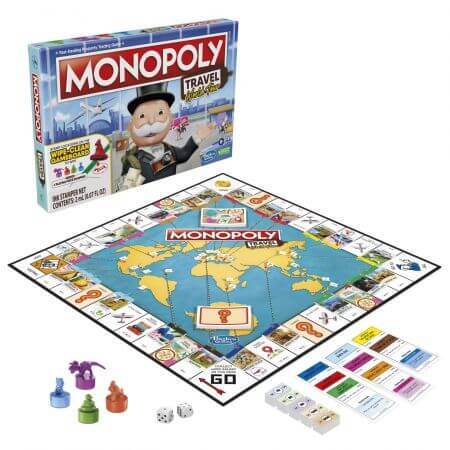 Monopoly Around the World, +8 Jahre, Hasbro