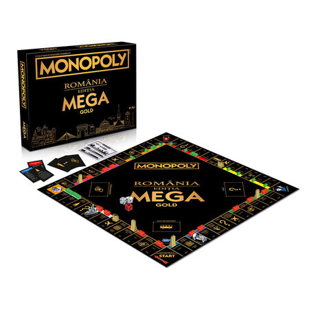 Monopoly Rumänien Mega Gold, +8 Jahre, Gewinnende Züge