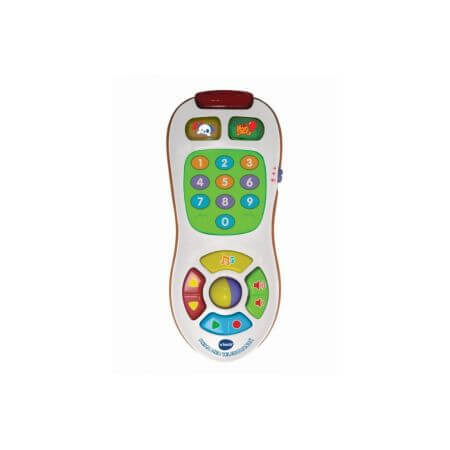 My first remote control in Romanian, +6 months, Vtech Learn Through Play