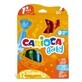 Satz von 12 Farben Teddy Markers Baby, +1 Jahr, Carioca