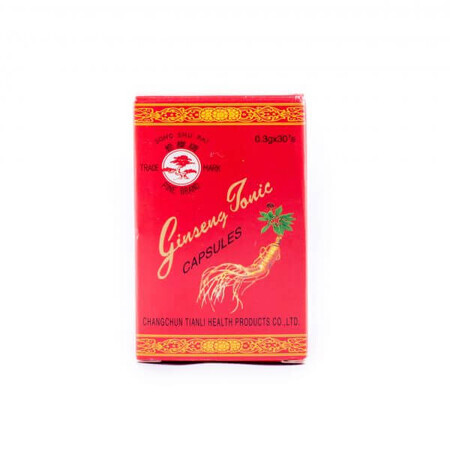 Ginseng tonic, 30 capsules, Sanye