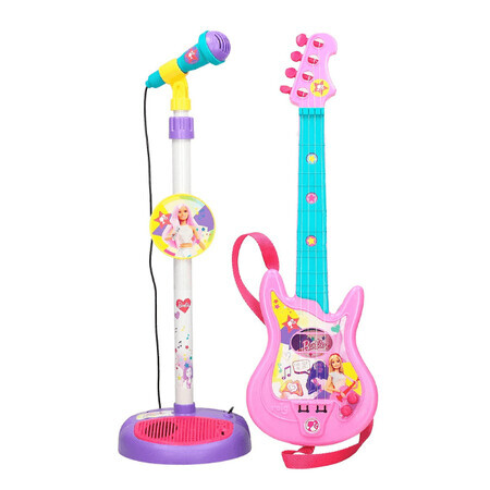 Gitarre und Mikrofon-Set Barbie, Reig