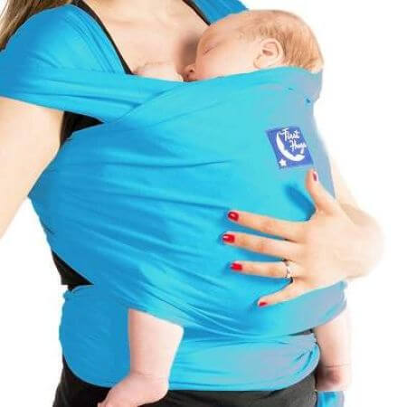 Baby Wear System, Wrap Elastic, Turquoise, First Hug