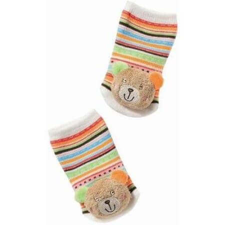 Fröhliche Socken Oskar, 0-12 Monate, Fehn