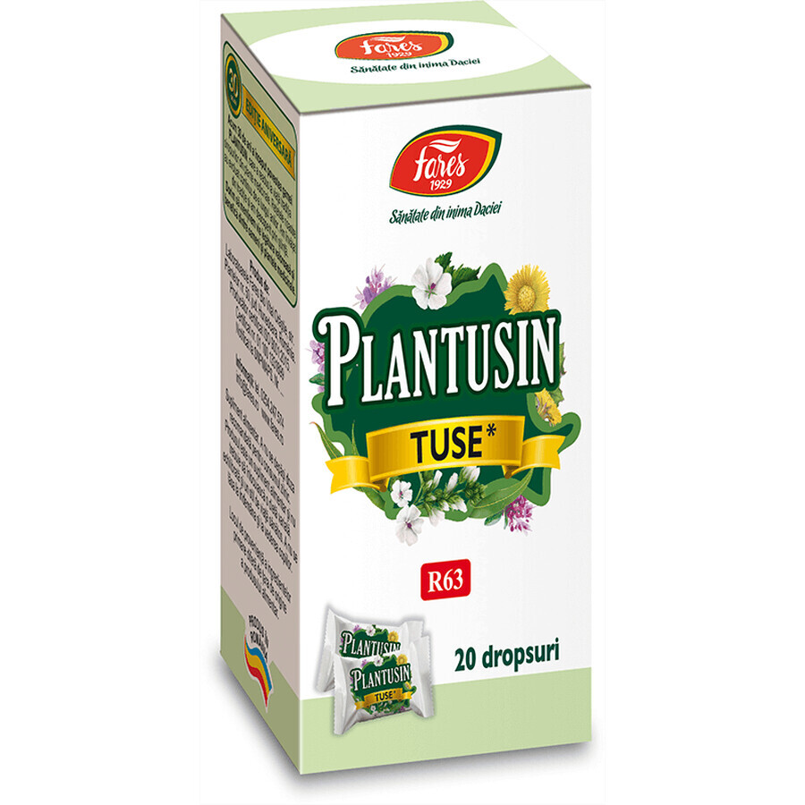 Plantusin Cough, 20 drops, Fares