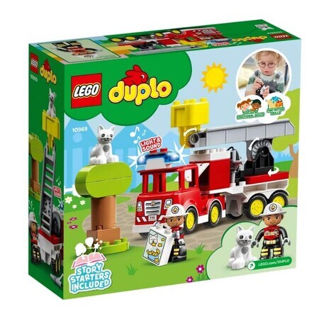 Lego Duplo Feuerwehrauto, ab 2 Jahren, 10969, Lego