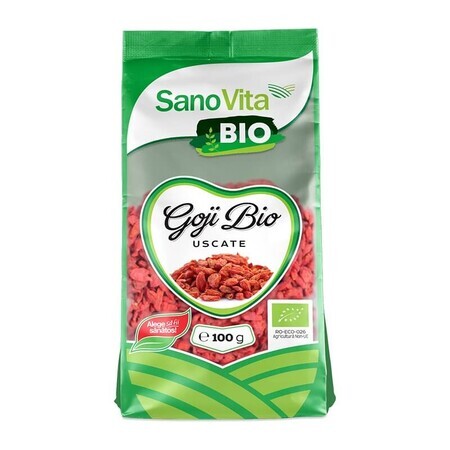 Goji BIO uscate, 100g, Sanovita