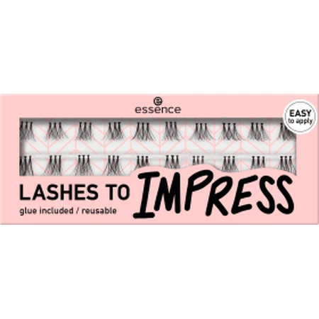 Gene false Lashes To Impress, 07 - Gebündelte Einzelwimpern, 20 Stück, Essence