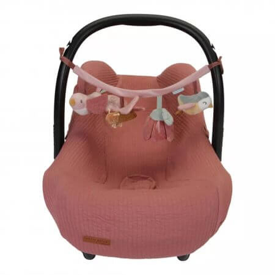 Sensory toy for pram Flowers &amp; Butterflies Collection, Little Dutch