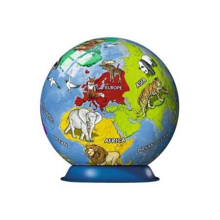 3D Puzzle Globus, + 6 Jahre, 72 Teile, Ravensburger