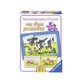 Puzzle Good Friends Animals, + 3 Jahre, 3 x 6 Teile, Ravensburger