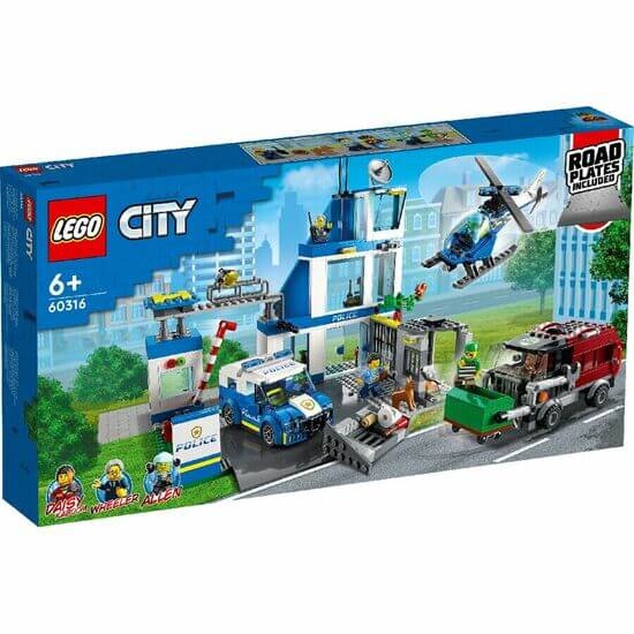 Lego City Polizeistation, +6 Jahre, 60316, Lego