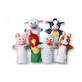 Set mit 6 Handpuppen Bauernhoftiere, +2 Jahre, Melissa&amp;Doug