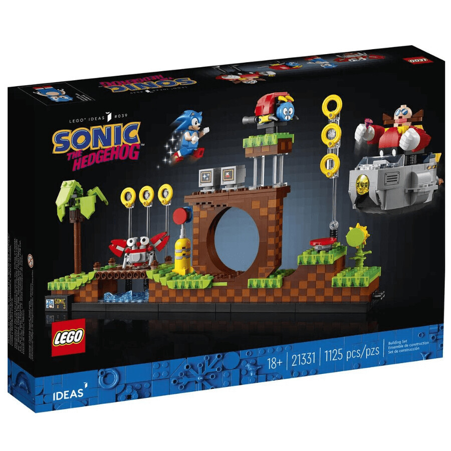 Sonic the Hedgehog - Green Haven, 18+, 21331, Lego Sonic