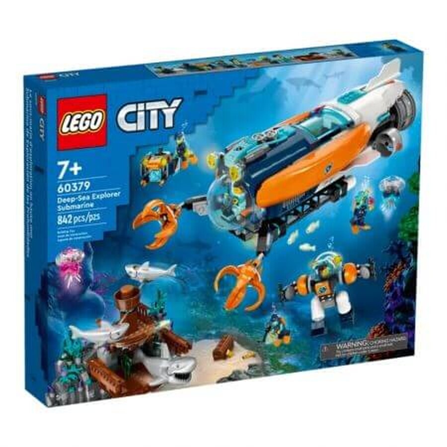 Tiefseeforschungs-U-Boot Lego City, +7 Jahre, 60379, Lego
