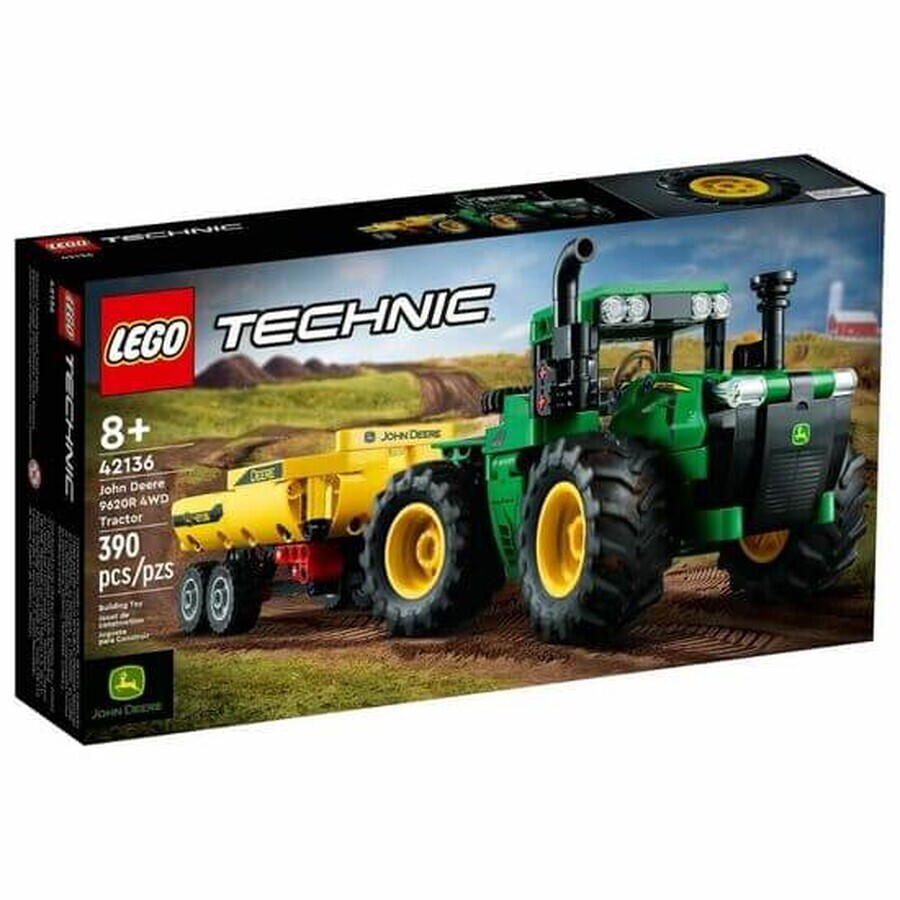 John Deere Lego Technic Traktor, +8 Jahre, 42136, Lego