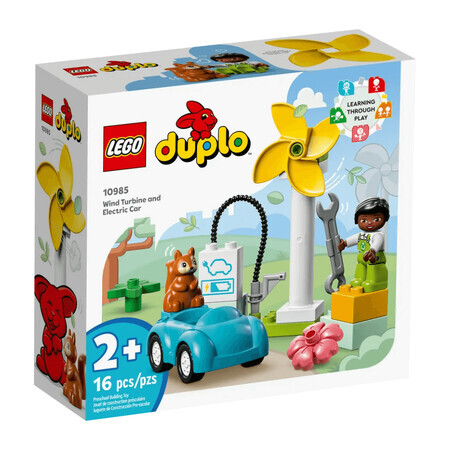 Windrad und Elektroauto Lego Duplo, 10985, Lego