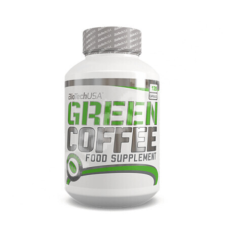 Grüner Kaffee, 120 Kapseln, Biotech USA