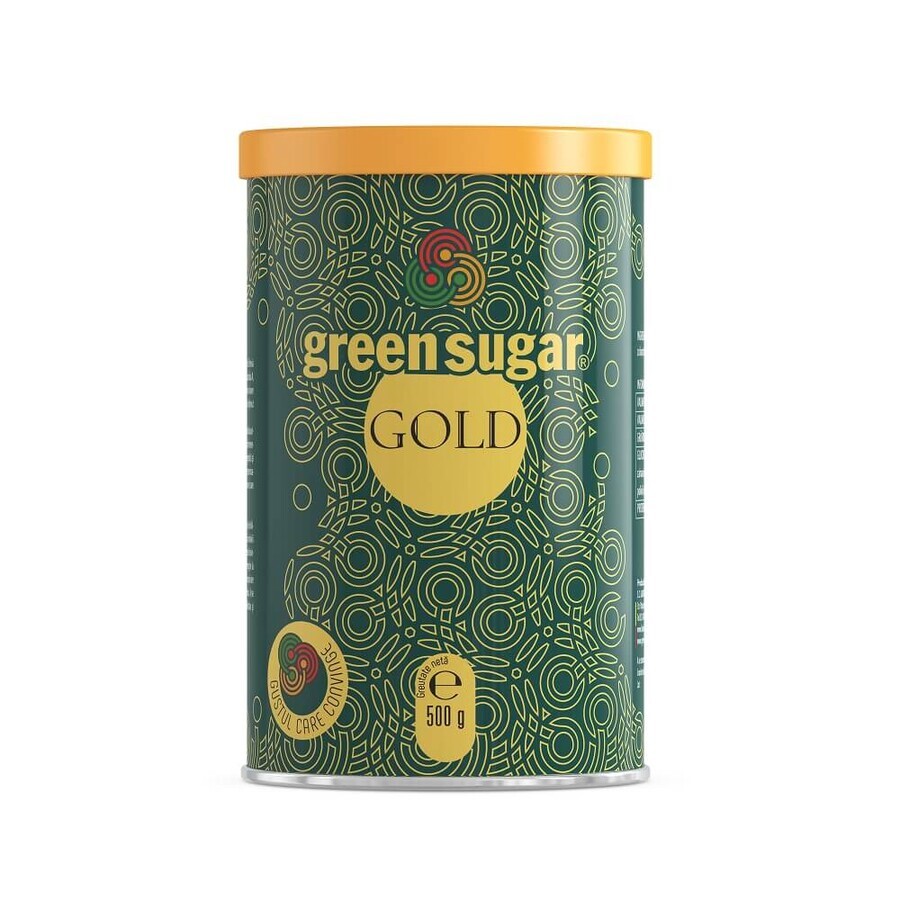 Grüner Zucker Gold, 500 g, Remedia