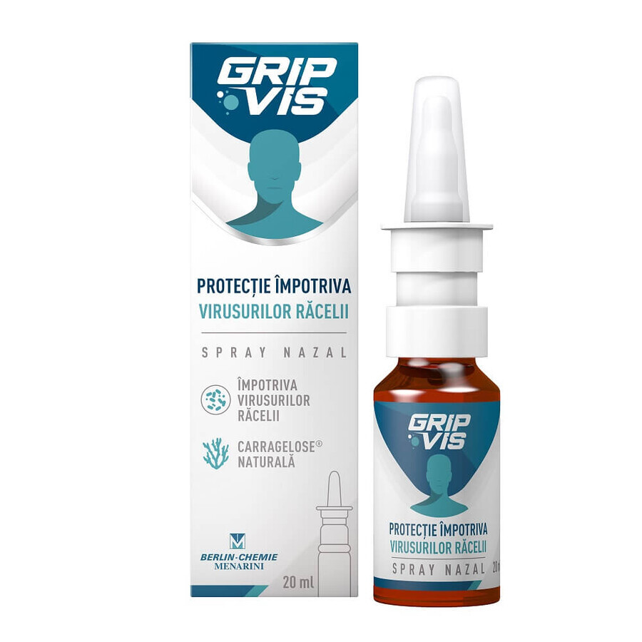 GripVis spray nazal, 20 ml, Berlin Chemie