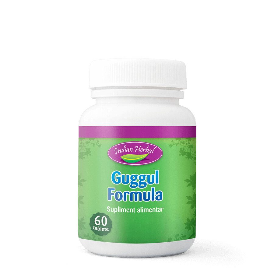 Guggul Formula, 60 tablete, Indian Herbal