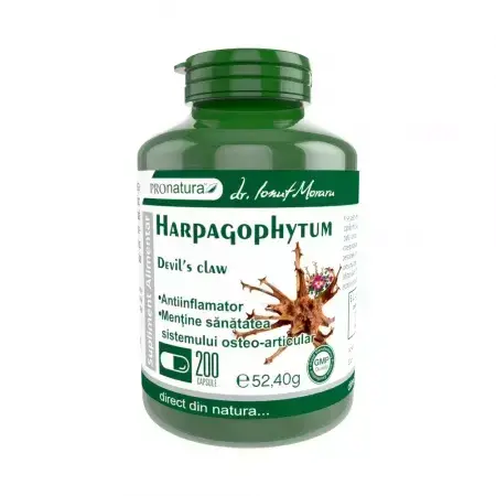 Harpagophytum, 200 Kapseln, Pro Natura