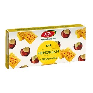 Hemorsan, D95, 6 Zäpfchen, Fares