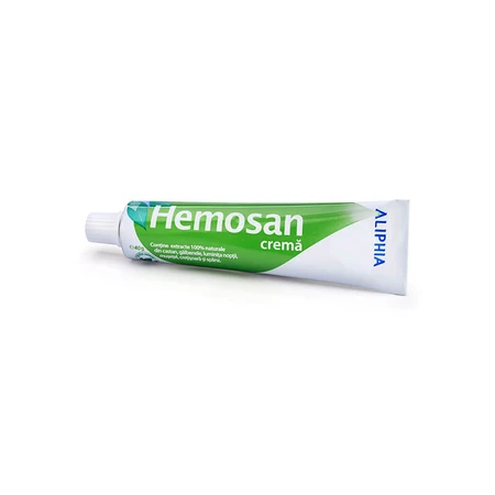 Hemosan crema Aliphia pentru zone inflamate, 40 g, Exhelios