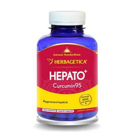 Hepato Curcumin95, 120 Kapseln, Herbagetica
